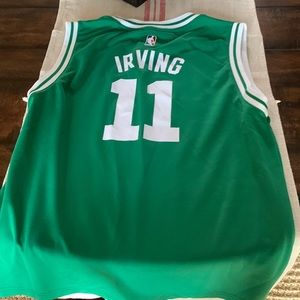 Preloved Celtics size L slight stains that should wash out NBA size Large Boys